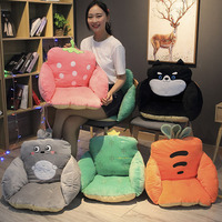 Cute Cartoon Fruit Animal Butt Cushion Children Seat Kids Recliner Sofa Lazy Sofa Floor Chair