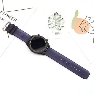 Bracelet en silicone 22mm pour <span class=keywords><strong>Samsung</strong></span> <span class=keywords><strong>Galaxy</strong></span> Watch 46mm <span class=keywords><strong>Watch3</strong></span> <span class=keywords><strong>45mm</strong></span> Gear S3 Huawei GT 2 Bracelet de poignet respirant à dégagement rapide - Product Image 5
