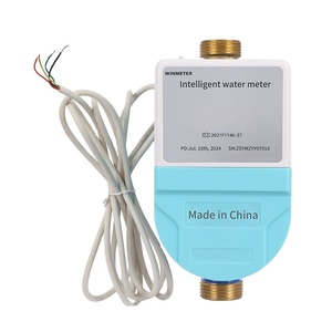 Chất lượng cao DN20 có dây từ xa đồng hồ nước RS485 <span class=keywords><strong>modbus</strong></span> Van điều khiển đồng thau thông minh đa máy bay phản lực cơ khí đồng hồ nước - Product Image 2