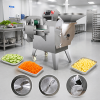 Machine à découper et à hacher les légumes électrique multifonctionnelle à haut rendement avec vitesse variable pour les usines de transformation alimentaire