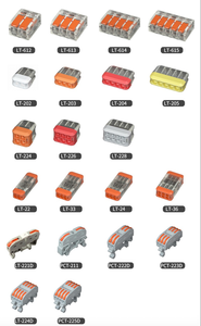 Original Deutsche WG 221-412/413/415 Elektrische Verdrahtungsverbinder, Hebelklemmen, Leiter-Drahtverbinder, Anschlussklemmen - Product Image 2