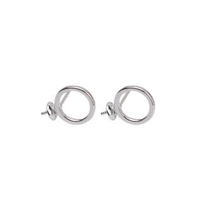 S925 Silver Earring <b>Tray</b> 7-8 Pearl Female Earrings DIY <b>Jewelry</b> Accessories Semi Finished 1039 Empty <b>Tray</b> - Product Image 5