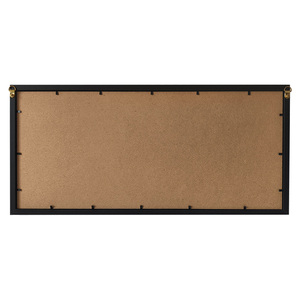 Đen Trắng Hạt gỗ màu sắc bất kỳ kích thước chiều sâu 3cm 4.6cm cắt dán hình ảnh khung hiển thị 3 cái hình ảnh cho ngang hoặc dọc - Product Image 2