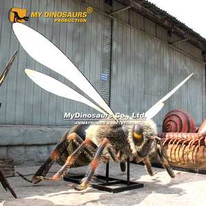 私のディノAI044 ガーデン屋外装飾 大型アニマトロニクス蜂 - Product Image 3