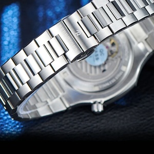 Men <b>Automatic</b> Watch Square Luxury Mechanical <b>Wristwatch</b> Luminous Date,24 Hours,Small Second Dial - Product Image 3