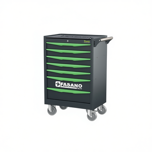 Carro de herramientas rodante Fasano Tools 122V/AS170 con múltiples juegos de herramientas para reparación de automóviles - Product Image 1