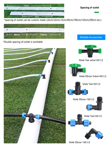 Tuyau d'irrigation <span class=keywords><strong>goutte</strong></span> <span class=keywords><strong>à</strong></span> <span class=keywords><strong>goutte</strong></span> plat perforé en PE, ruban d'irrigation espacé, raccords de tuyau 16 20, vanne <span class=keywords><strong>goutte</strong></span> <span class=keywords><strong>à</strong></span> <span class=keywords><strong>goutte</strong></span> HYRT pour système d'irrigation agricole - Product Image 6
