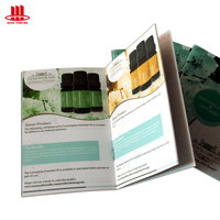 Brochures personnalisées imprimées offset à bas prix sur papier couché/kraft avec reliure cousue, plastification, format personnalisé, couleurs CMYK