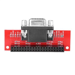 Module adaptateur VGA666 Gert-VGA, carte de conversion GPIO vers VGA pour Raspberry Pi 3B+/2B/B+/A+ <span class=keywords><strong>DPI</strong></span> Dtoverlays Passive - Product Image 1