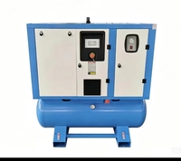 Compresseur d'air à vis à fréquence variable 7,5KW-15/22/37KW à aimant permanent, silencieux, économe en énergie, pompe à air industrielle