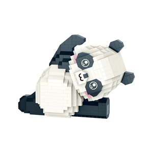 Juguetes Educativos 2024 para Niños, Mini Bloques de Construcción de Panda de Dibujos Animados, Ladrillos de Construcción para Niños, Regalos de Muñecas DIY para Niños - Product Image 2