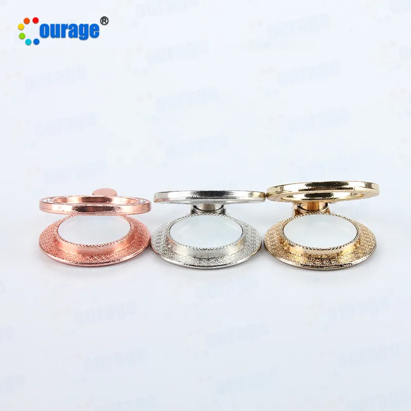 Round Shape Convenient Sublimation Car Cell