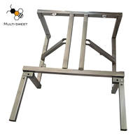 Support de ruche multi-types, pliable, en acier inoxydable / fer / plastique, pour élevage apicole