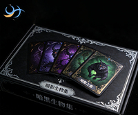 Ensemble de cartes de jeu commerciales haut de gamme avec pelliculage mat, gaufrage, paillettes, emballage en boîte robuste personnalisée, cartes à collectionner, Duck