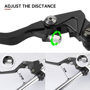Palancas de Control Manual para Motocicleta, Kit de Palancas de Freno y Embrague de Aluminio para <span class=keywords><strong>Motocross</strong></span>, para <span class=keywords><strong>YAMAHA</strong></span> YZ125 YZ250 YZ250F YZ426F YZ450F <span class=keywords><strong>YZ</strong></span> <span class=keywords><strong>250</strong></span> - Product Image 2