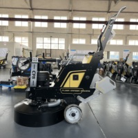 220v 380v Ride On Planétaire Époxy Polisseuse Meuleuse De Sol Béton Meulage Et Polonais À Vendre