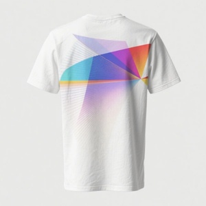 เสื้อยืดแขนสั้นผ้าโพลีเอสเตอร์ 100% คุณภาพสูง ปรับแต่งได้ พิมพ์ลายซิลค์สกรีน ย้อมสีพื้น แห้งเร็ว เหมาะสำหรับเล่นกีฬา ทำงาน ใส่ได้ทั้งชายและหญิง - Product Image 5