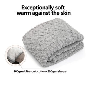 <span class=keywords><strong>Coperta</strong></span> Elettrica Portatile Riscaldata per Letto Divano Poltrona con Riscaldamento Rapido e Lavabile in Lavatrice - Product Image 2