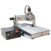 6040Z-2200W CNC Routeur 2200W USB Port Machine De Gravure 2.2KW Vis À Billes 3 axes 4 axes En Option Mach3 220V 110V Forage Fraisage