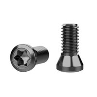 Tête de fraise CNC de précision 129 grades pour tournevis et vis hexagonales internes M2/M3/M4/M5/M6 en matériau SCM435