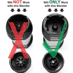 ใบมีดเครื่องผสมอาหาร,อะไหล่เครื่องปั่น <span class=keywords><strong>Ninja</strong></span> <span class=keywords><strong>Blade</strong></span> 6ครีบสำหรับ <span class=keywords><strong>Ninja</strong></span> Auto IQ BL480 BL480D BL482 BL456 (ครีบหญิง) - Product Image 4