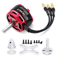 Moteur d'avion RC brushless SURPASS Hobby 3530 V2 14 pôles à couple élevé, combo ESC 40A, pièces métalliques pour avions à voilure fixe