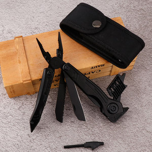 Cuchillo táctico multifuncional listo para usar, cuchillo de bolsillo para exteriores, combinación de fábrica, mango de aluminio, sistema de medición métrica - Product Image 3