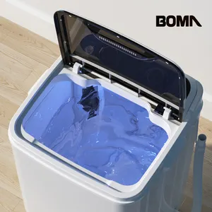 ランドリーアプライアンスパンツミニポータブル超音波アップロード半自動クリーニングスマート家庭用洗濯機