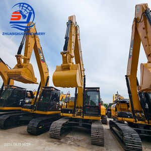 Excavadora CAT320D2 Usada con Pintura Original Japonesa, Bien Mantenida, Maquinaria Pesada para Trabajos de Excavación Urbana y Nivelación de Terrenos en Latinoamérica - Product Image 1