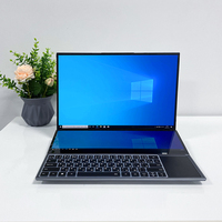 Ordinateur portable à double écran 16 Go de RAM 1920x1280 Double 16 + 14 pouces I9-10885H Ordinateur portable PC 16 Go de RAM DDR4 256 Go SSD