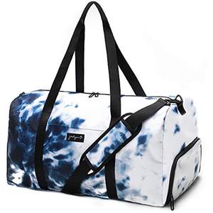 Muestra Gratuita de Bolsa Deportiva Impermeable para Gimnasio y Viajes con Compartimento para Zapatos, Bolsas de Lona con Logotipo Personalizado de Fábrica - Product Image 1