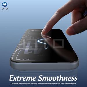 Protecteur d'écran en verre trempé Lito Privacy avec applicateur facile et boîte d'installation pour <span class=keywords><strong>iPhone</strong></span> 13 <span class=keywords><strong>14</strong></span> 15 16 17 <span class=keywords><strong>Pro</strong></span> Max S25 - Product Image 5