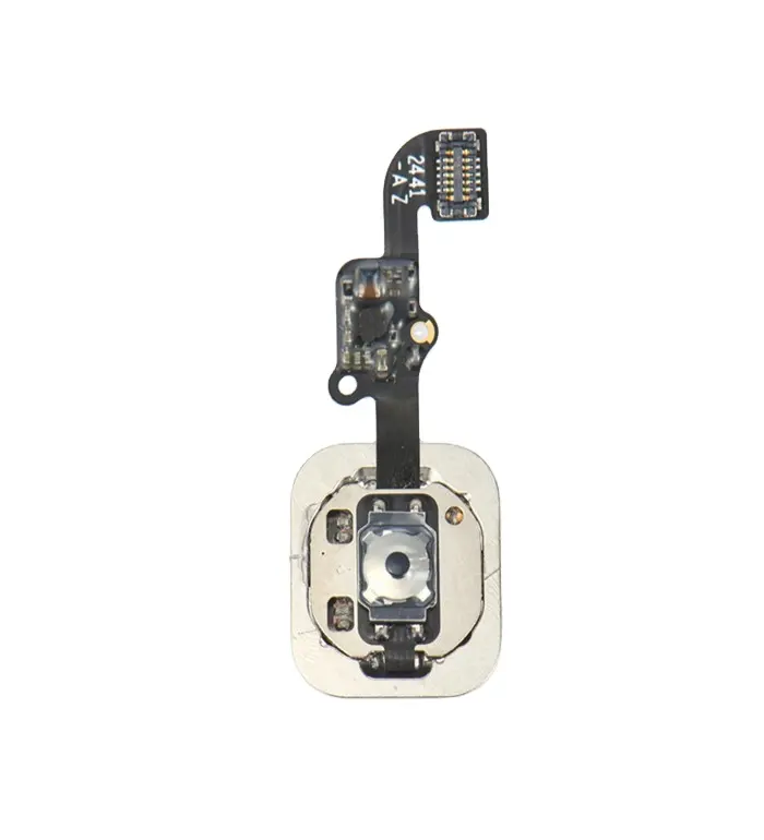 Mobile Phone Small Parts Replacement Home Button With Flex Cable Assembly For iPhone 6 Plus
