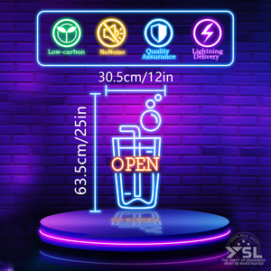 Custom <b>LED</b> Neon Signage | Professional Advertising Signs | Mall Brand Display Boards Ideal for Cafés, Bars & Party Events - Product Image 4