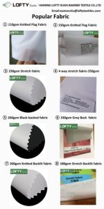 Tela de punto sin revestimiento de 330 g/m² con reverso gris para fundas de almohada con sublimación de tinta y pantallas tensadas - Product Image 5