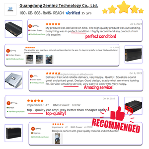 Amplificateur de <span class=keywords><strong>voiture</strong></span> Zeming haute puissance classe D DSP <span class=keywords><strong>6</strong></span> <span class=keywords><strong>canaux</strong></span> avec croisements et entrée de haut niveau pour système de haut-parleurs audio de <span class=keywords><strong>voiture</strong></span> - Product Image 3