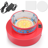 EXI 2026 Kleine elektrische Tisch-Spin-Art-Maschine aus Kunststoff und Stahl, 1-3 kg, maximale Betriebsgeschwindigkeit 30, Modell für