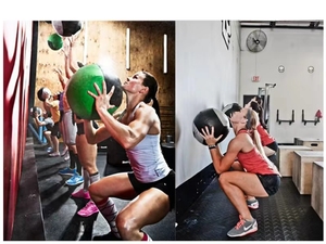 Ballon de fitness lesté souple pour mur, options multi-<span class=keywords><strong>kg</strong></span> et lb, durable, cousu, pour entraînement, gym à domicile, entraînement du tronc, fitness, ballon mural - Product Image 6