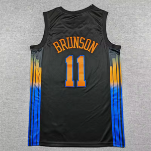 Parche Bordado para Hombre 2026 OG Anunoby # Camiseta de Baloncesto Retro de los 8 Jugadores: Jalen Brunson, Josh Hart, Anthony Towns, Patrick <span class=keywords><strong>Ewing</strong></span> - Product Image 5