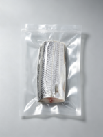 Transparante plastic vacuümverpakking voor kalkoen, eend, haarstaartvis, varkensvlees, rundvlees, opslag of verpakking voor diepvries- of gekookt vlees voor de detailhandel