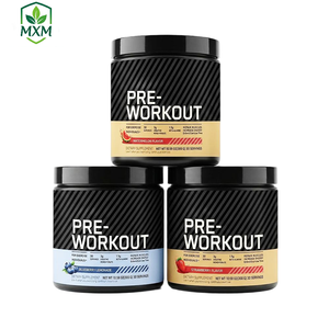 Poudre Pré-Entraînement en Vrac pour la Construction Musculaire, Nutrition, Créatine, Protéine de Lactosérum, Complément Adulte 300g pour Hommes et Femmes, Force et Fitness - Product Image 1