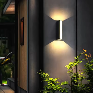 โคมไฟติดผนัง LED ติดผนังภายนอกขึ้นและลงขึ้นลงโคมไฟติดผนัง LED ในอาคาร - Product Image 6