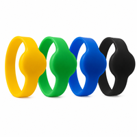 Bracelet en silicone RFID EM4100 étanche 125KHz ID TK4100 pour contrôle d'accès |   Bracelet de paiement intelligent pour les salles de sport