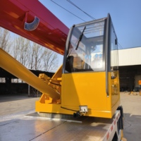 Grue de camion Foton 10T personnalisable certifiée CE |   Fournisseur d'usine pour la construction, la maintenance des ponts et municipale