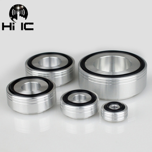 Amplificateur de haut-parleur Audio <span class=keywords><strong>HIFI</strong></span>, lecteur CD, alliage d'aluminium/caoutchouc amortisseur de choc, tampons de pieds, support de Vibration, pointes d'isolation, 4 pièces - Product Image 4