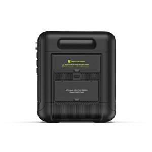 Portable <b>Battery</b> Station Fossibot F2400 LiFePO4 640000mA Home Power Station 2400w Outdoor Watch Car Earphone Solar Power Input - Product Image 3