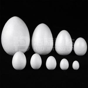 Huevos huecos EPS ligeros, ideales <span class=keywords><strong>para</strong></span> decoración de Pascua DIY, <span class=keywords><strong>relleno</strong></span> de regalo y Material de espuma duradero Ar pintado a mano - Product Image 2