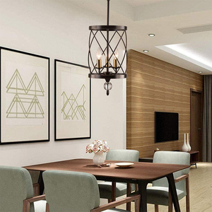 Lustre moderne en acier inoxydable avec pendentif en cristal, hauteur réglable, rond, E26 LED, salon, salle à manger, AC - Product Image 6