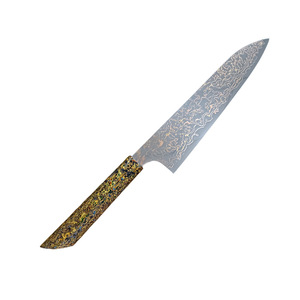 Imported Damascus Copper and Steel, Chef's Knife V10 Is Extremely sharp and Durable