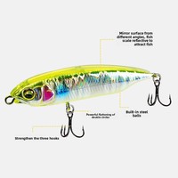 Leurre de pêche vibrant haute performance en acier inoxydable 5g 10g, type crayon coulant, pour lancer longue distance, toutes profondeurs, eau salée et rivière